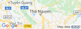 Thanh Pho Thai Nguyen map